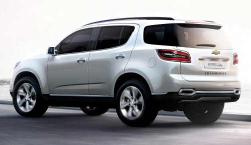 Chevrolet TrailBlazer show SUV breaks cover in Dubai