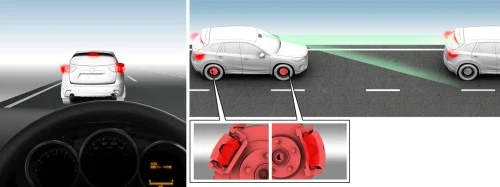 cx-5 brake 2 Mazda CX-5 to debut Smart City Brake Support system