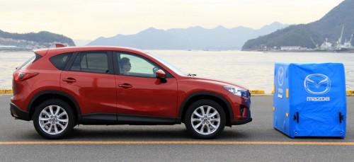cx-5 brake Mazda CX-5 to debut Smart City Brake Support system