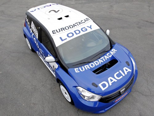 Dacia Lodgy Glace: upcoming MPV gets ice-racer preview