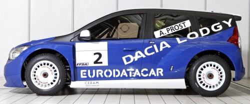Dacia Lodgy Glace: upcoming MPV gets ice-racer preview