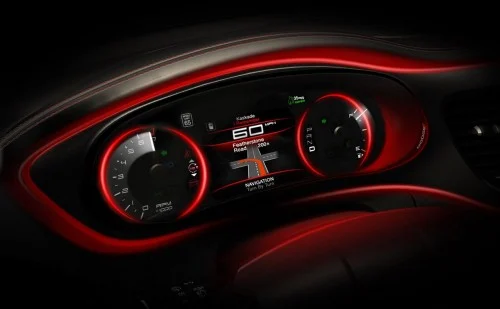Dodge Dart ‘Giulietta sedan’ – cabin teasers released