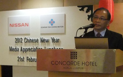 datuk-ang Nissan Sunny, LEAF and few CBU models coming this year