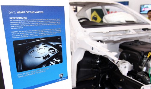 Proton P3-21A build-up process Day 2: Engine