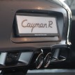 Porsche Cayman R launched: 10 hp more, 55 kg less, RM630k – our brief impressions from the track