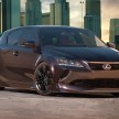 Lexus at SEMA: Project GS-Five Axis and CT 200h-Five Axis among the nine vehicle Toyota charge