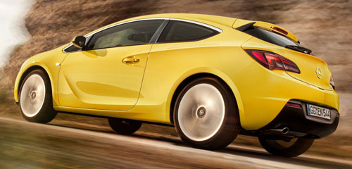 Opel Astra GTC revealed ahead of Frankfurt premiere