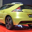 Honda CR-Z facelift makes world debut in Indonesia