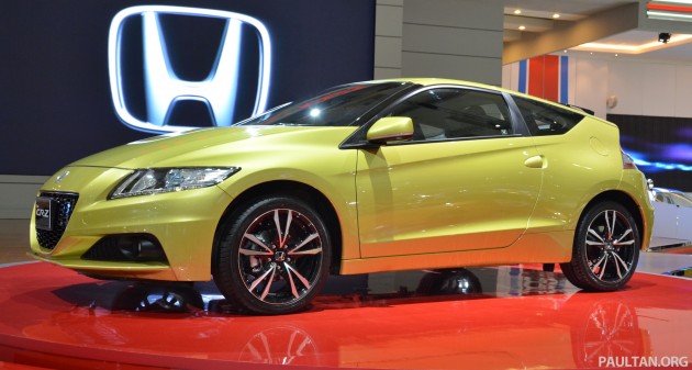 Honda CR-Z facelift makes world debut in Indonesia