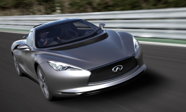 Infiniti EMERGE-E demo car emerges at Goodwood