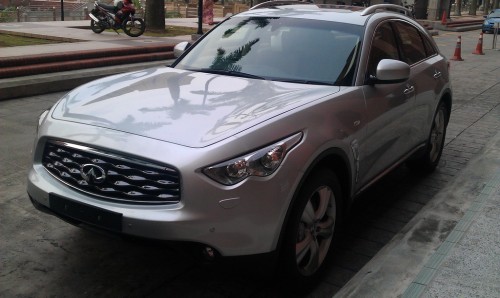 Infiniti EX and FX models spotted at JPJ Putrajaya