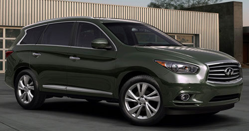 No more teasing, Infiniti JX Concept is now fully revealed