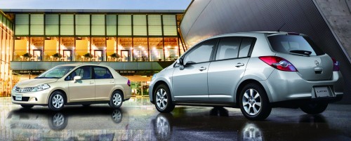 latio two Nissan Latio gets facelifted – range now down to two variants, a hatchback and a sedan; hatch goes 1.8L