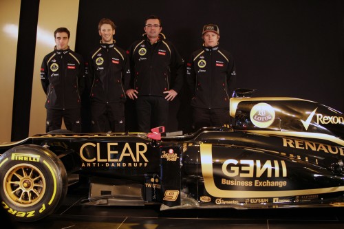 F1: Lotus E20 launched – fourth is the target for 2012