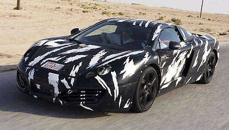 McLaren MP4-12C Testing in Bahrain
