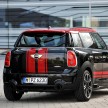 MINI Countryman John Cooper Works – JCW power now available with four doors and all wheel drive