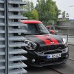 MINI Countryman John Cooper Works – JCW power now available with four doors and all wheel drive