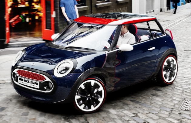 MINI Rocketman Concept gets a new look for Olympics