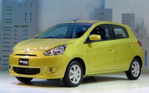 Mitsubishi Mirage debuts in Bangkok – five variants in all