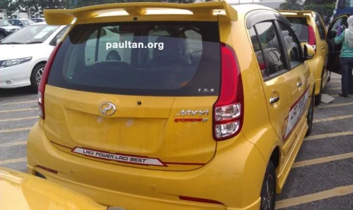 It’s not called SE – Perodua Myvi Extreme 1.5 spotted!