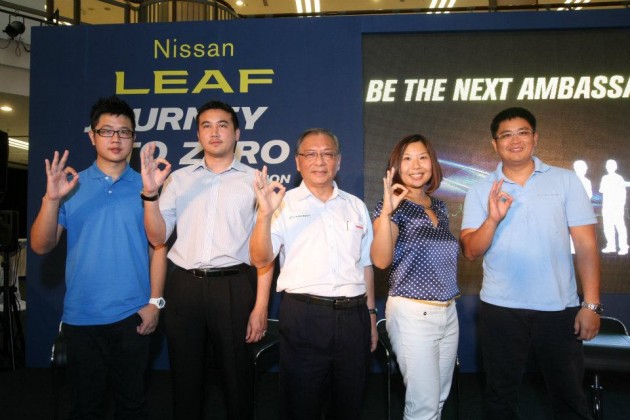 ETCM introduces first four Nissan Leaf ambassadors