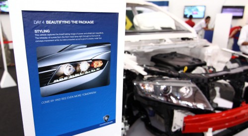 Proton P3-21A build-up process Day 4: Headlamp
