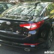 New Kia Optima spotted being tested by JPJ officers