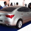 PROTON design clay model at Proton Power of 1