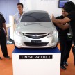 PROTON design clay model at Proton Power of 1