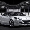 Peugeot RCZ facelift: first photos, attending Paris