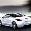 Peugeot RCZ facelift: first photos, attending Paris