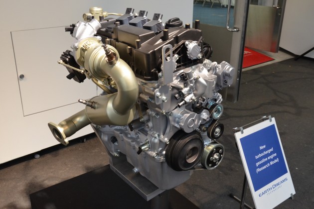 research three-cylinder turbo unit Honda Earth Dreams 2012 – 1.5 litre i-VTEC DI engine and G-Design Shift CVT sampled, CR-Z facelift tested