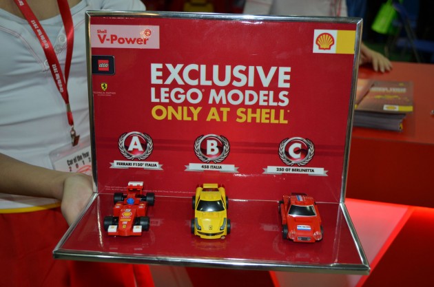 Shell Malaysia Lego Ferrari: 6 choices, RM12.90 each