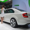 Skoda MissionL Concept previews new compact sedan – production debut set in India for late 2011