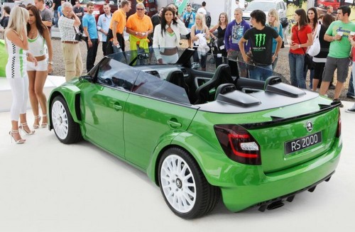 Skoda Fabia RS2000 roadster blows the lid off things