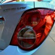 DRIVEN: Chevrolet Sonic LTZ sedan and hatchback previewed – Orlando MPV also given a short spin