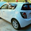 DRIVEN: Chevrolet Sonic LTZ sedan and hatchback previewed – Orlando MPV also given a short spin