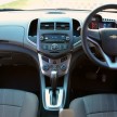 DRIVEN: Chevrolet Sonic LTZ sedan and hatchback previewed – Orlando MPV also given a short spin