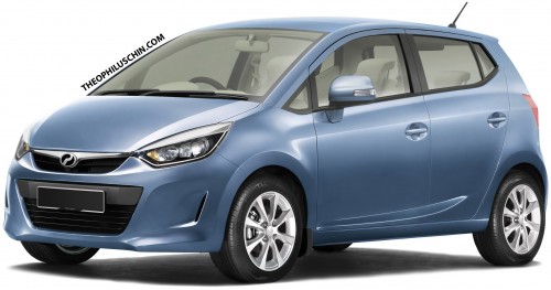 Next generation Perodua Viva wishful thinking rendering based on 2011 Daihatsu A-Concept