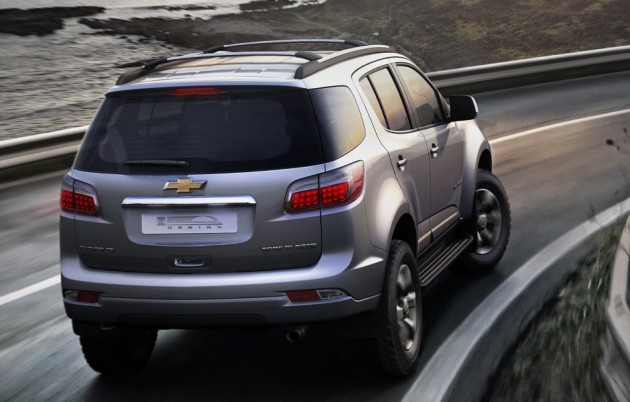 trailblazer rear First batch of Chevrolet Trailblazers roll off Thai plant