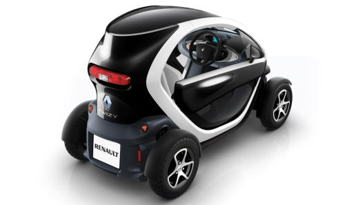 twizy rear Renault Twizy – looking to bowl over the scooter crowd