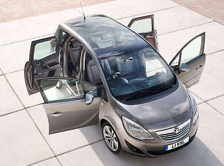 Vauxhall/Opel Meriva interior unveiled!