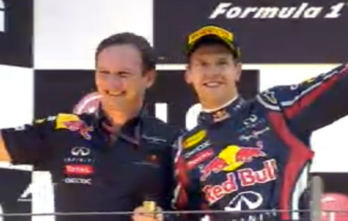 Vettel wins in Korea, Red Bull secures Constructors’ title