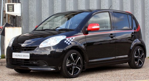 Perodua Myvi Wolfrace Design Concept – bling, UK-style