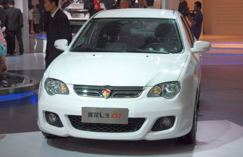 youngman L3 GT 1 Youngman Lotus L3 sedan given a minor facelift