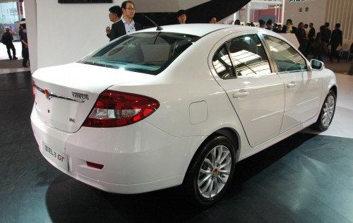 youngman L3 GT 2 Youngman Lotus L3 sedan given a minor facelift