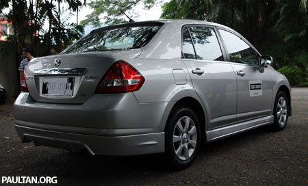 Nissan Latio Test Drive