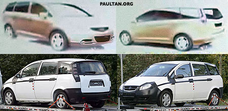 Proton MPV and Chery MPV