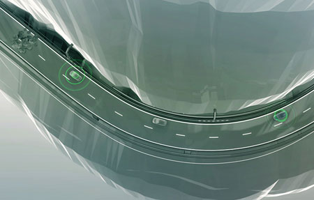 Volvo Vehicle to Vehicle Communication
