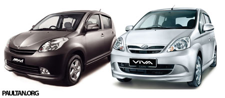 Myvi vs Viva Comparison